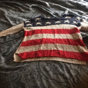 Forever 21 American flag sweater